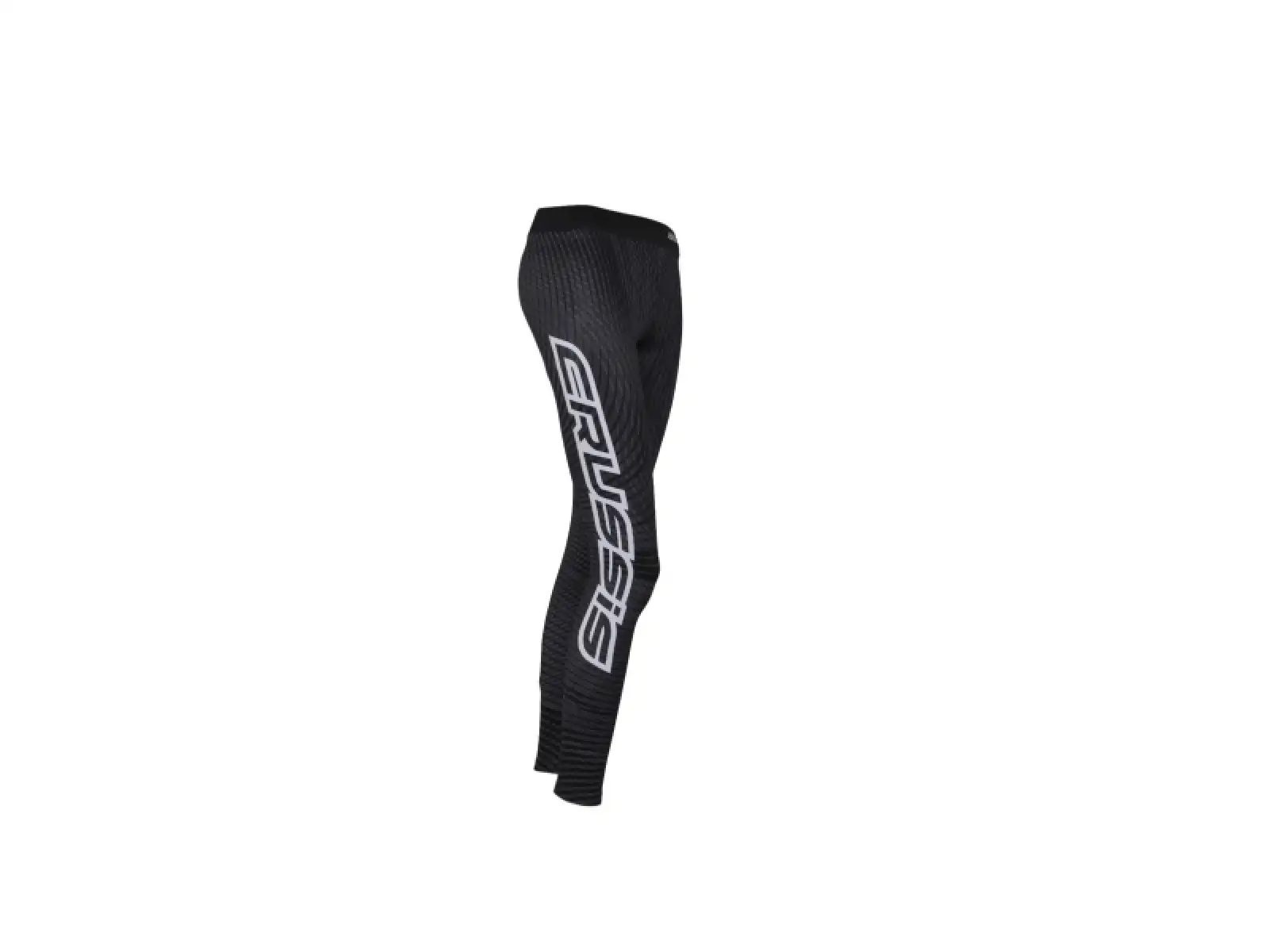 Crussis Damen elastische Leggings schwarz