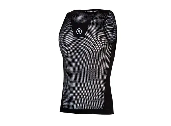 Endura Fishnet II ärmelloses Herrentrikot Schwarz