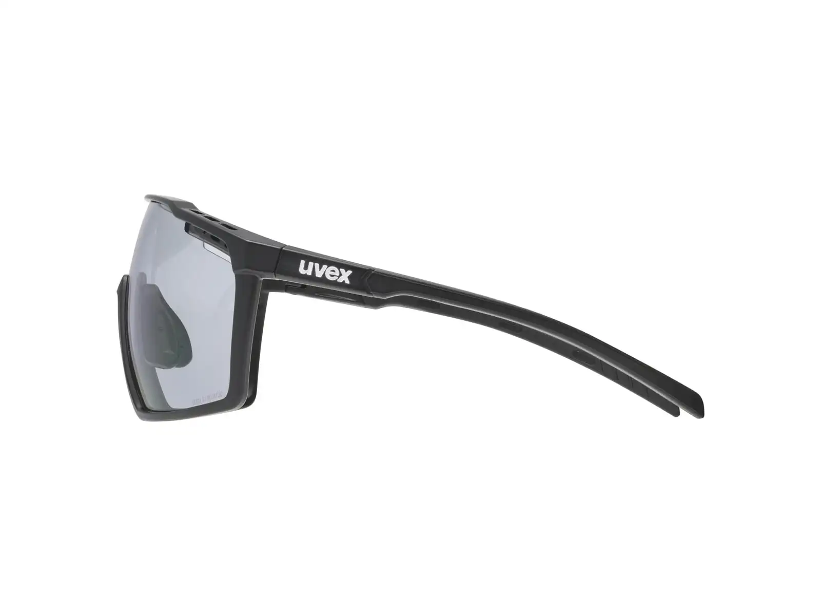 Uvex MTN Perform V Sonnenbrille Black Matt/LTM. Blue
