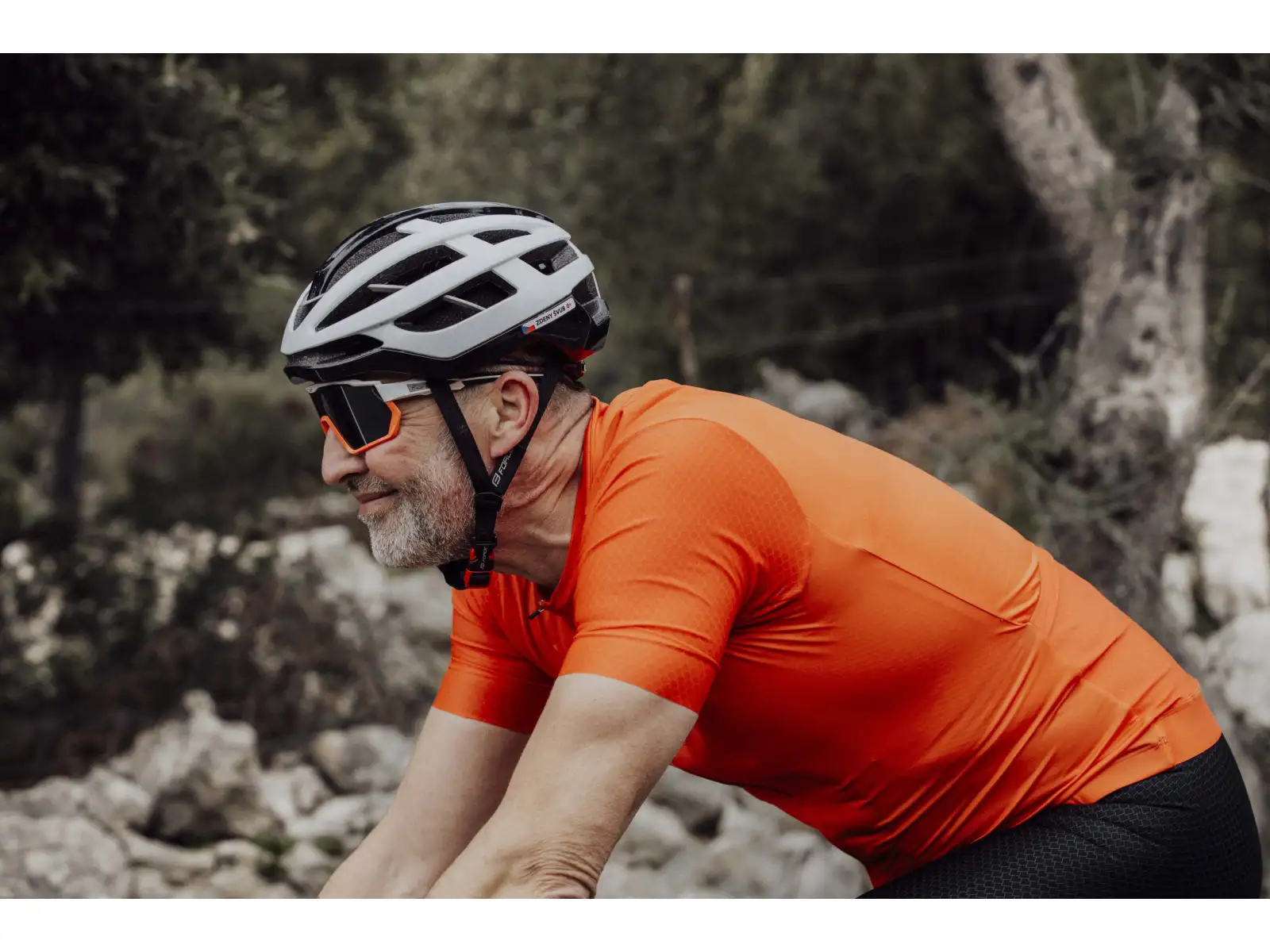 Force Mild Herren Trikot kurzärmlig orange