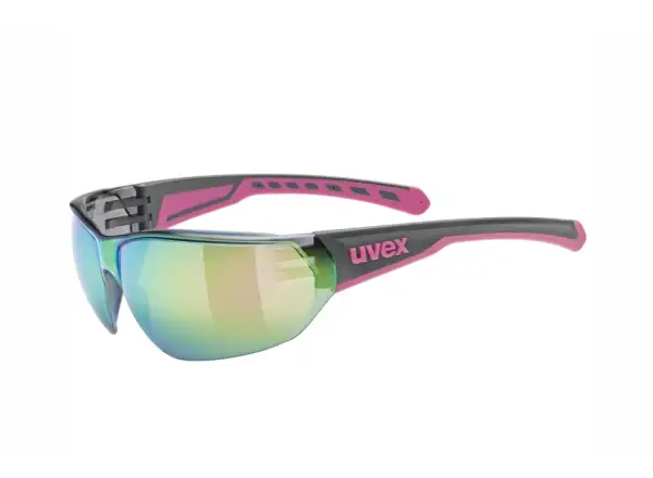 Uvex Equate Brille Grey/Pink Matt/Mirror Pink