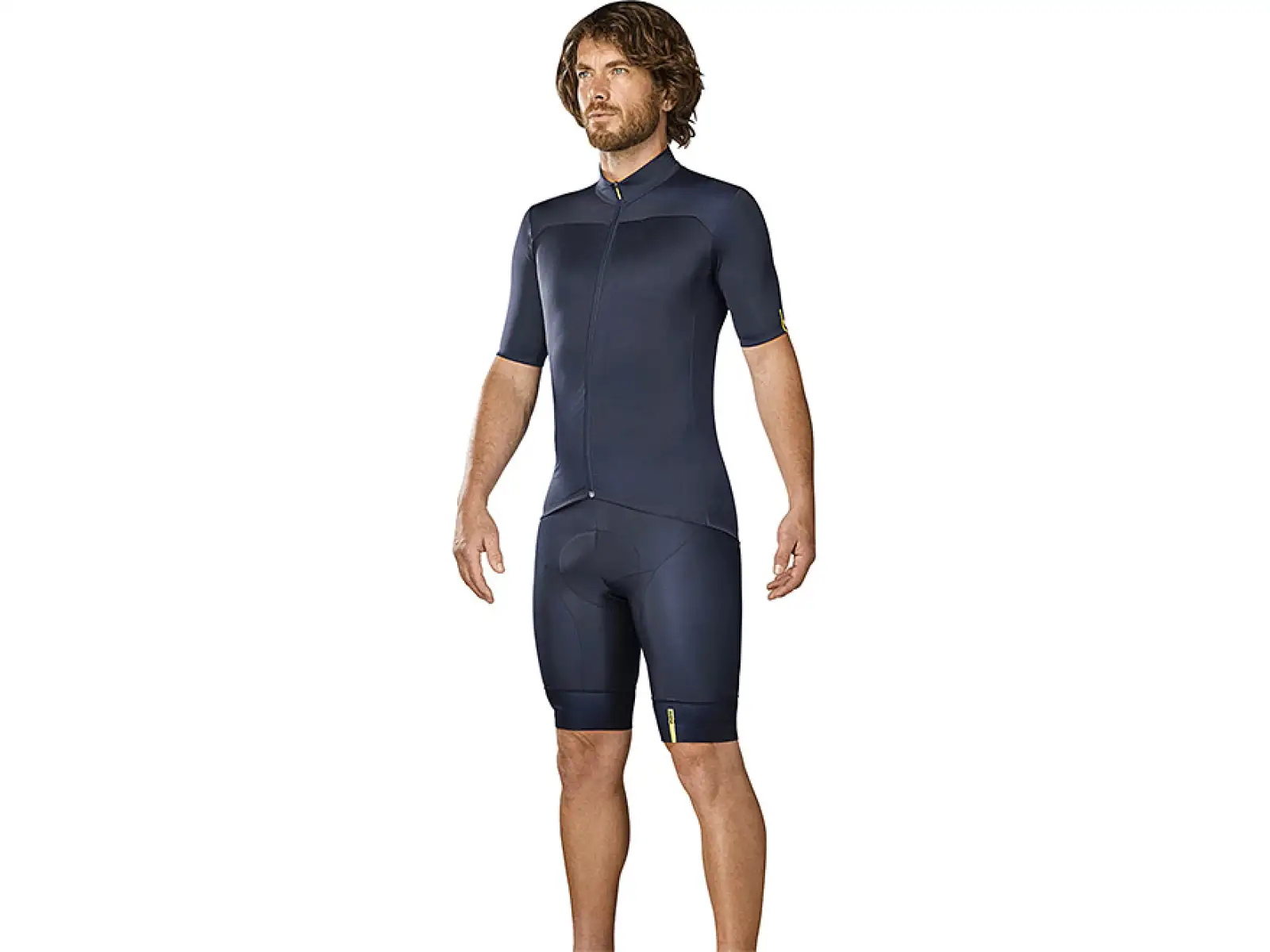 Mavic Essential Herrentrikot, kurze Ärmel, total Eclipse