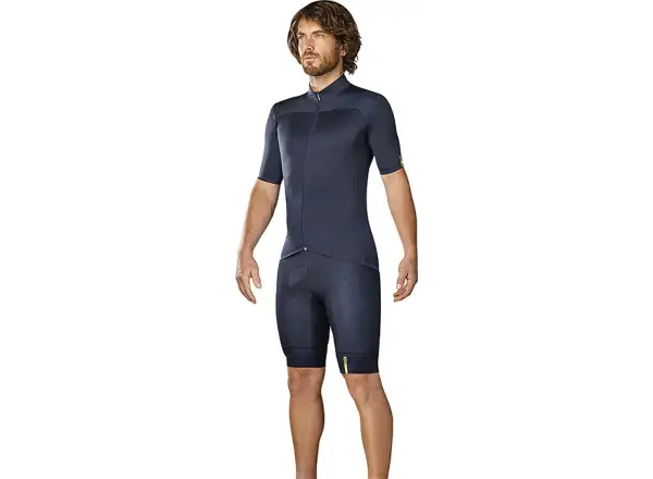 Mavic Essential Herrentrikot, kurze Ärmel, total Eclipse
