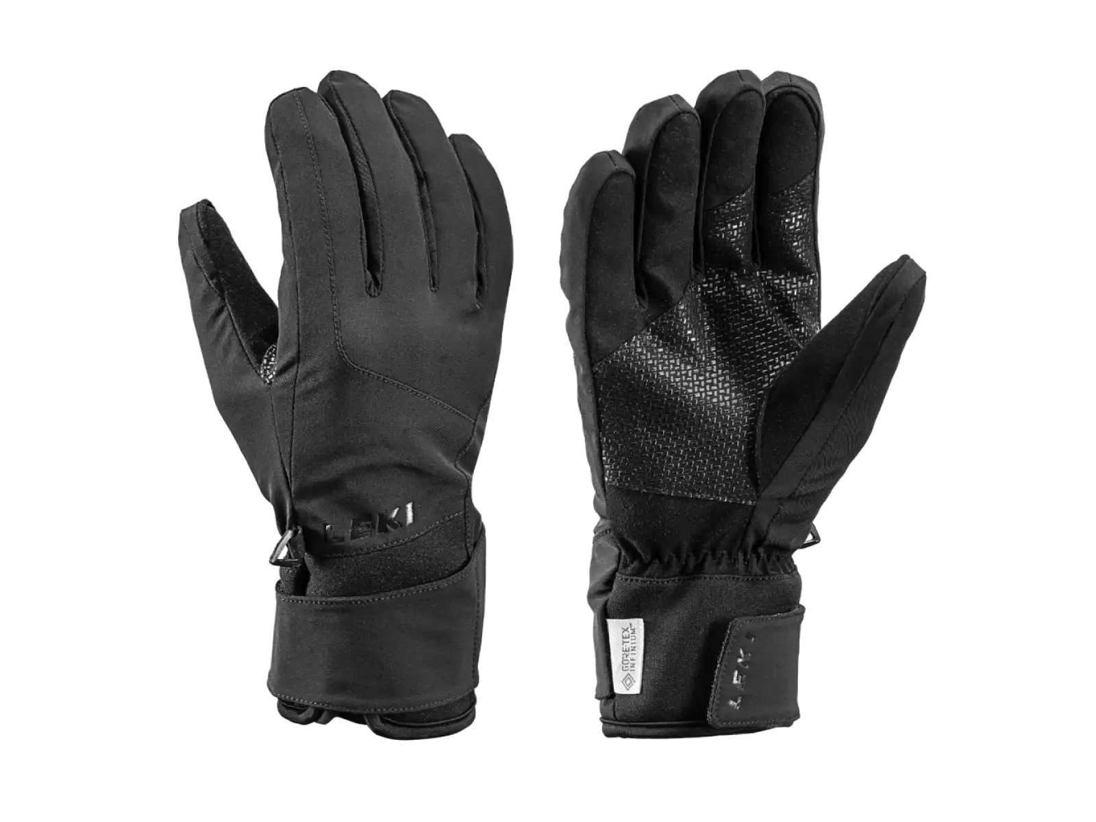 Leki Hikin Pro Skihandschuhe Black