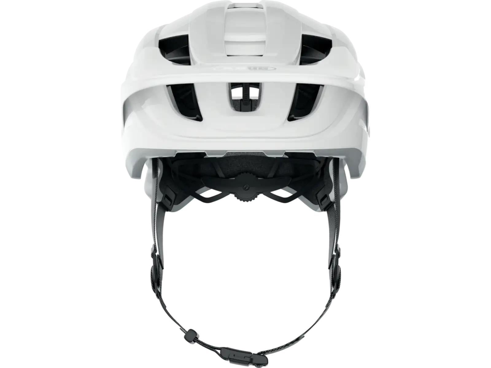 Abus Cliffhanger MTB-Helm Weiß Glänzend