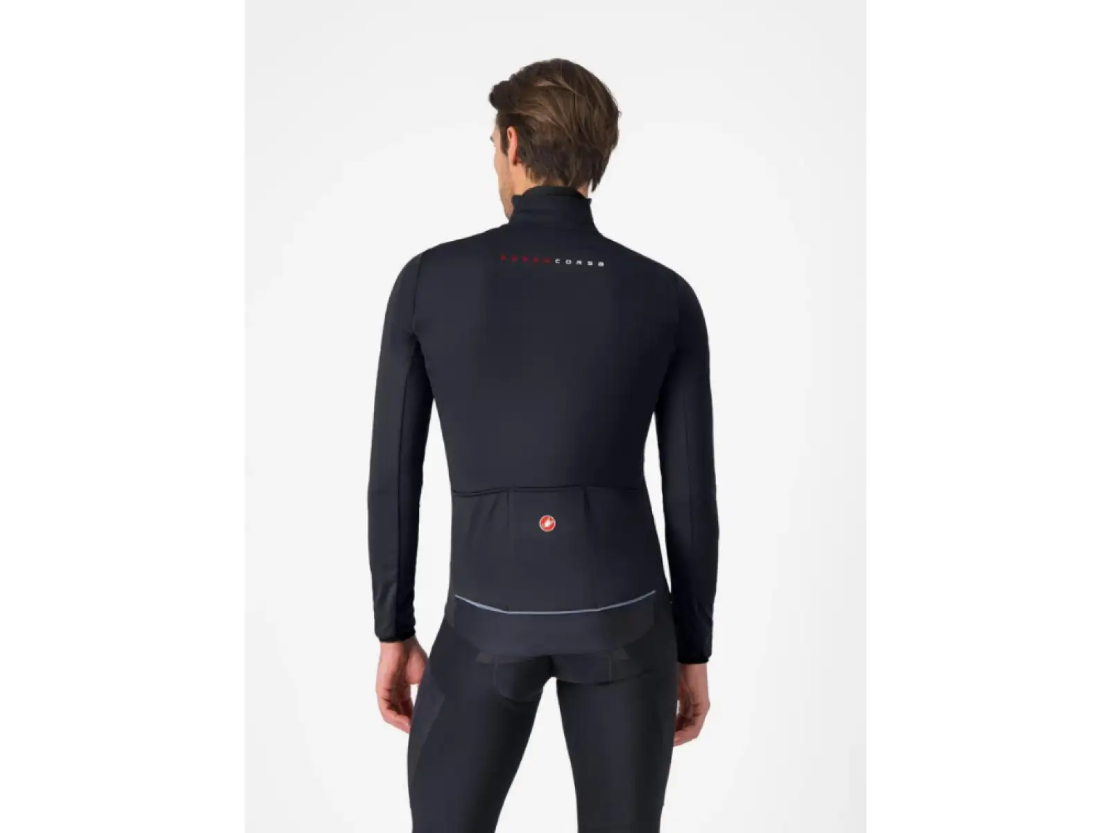 Castelli Alpha 150 Jacke Herrenjacke Light Black/Black