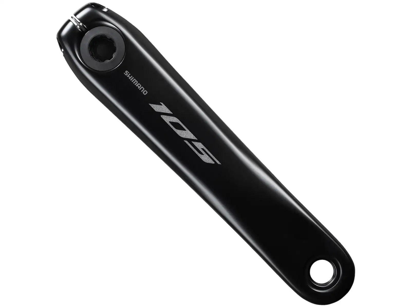 Shimano 105 FC-R7100 2×12-fach Rennradkurbeln 50-34 Zähne Schwarz