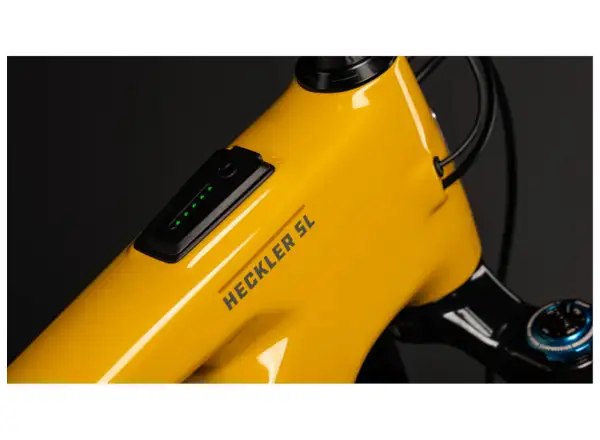 Santa Cruz Heckler SL 1 CC MX X0 AXS RSV vollgefedertes E-Bike Gloss Mustard