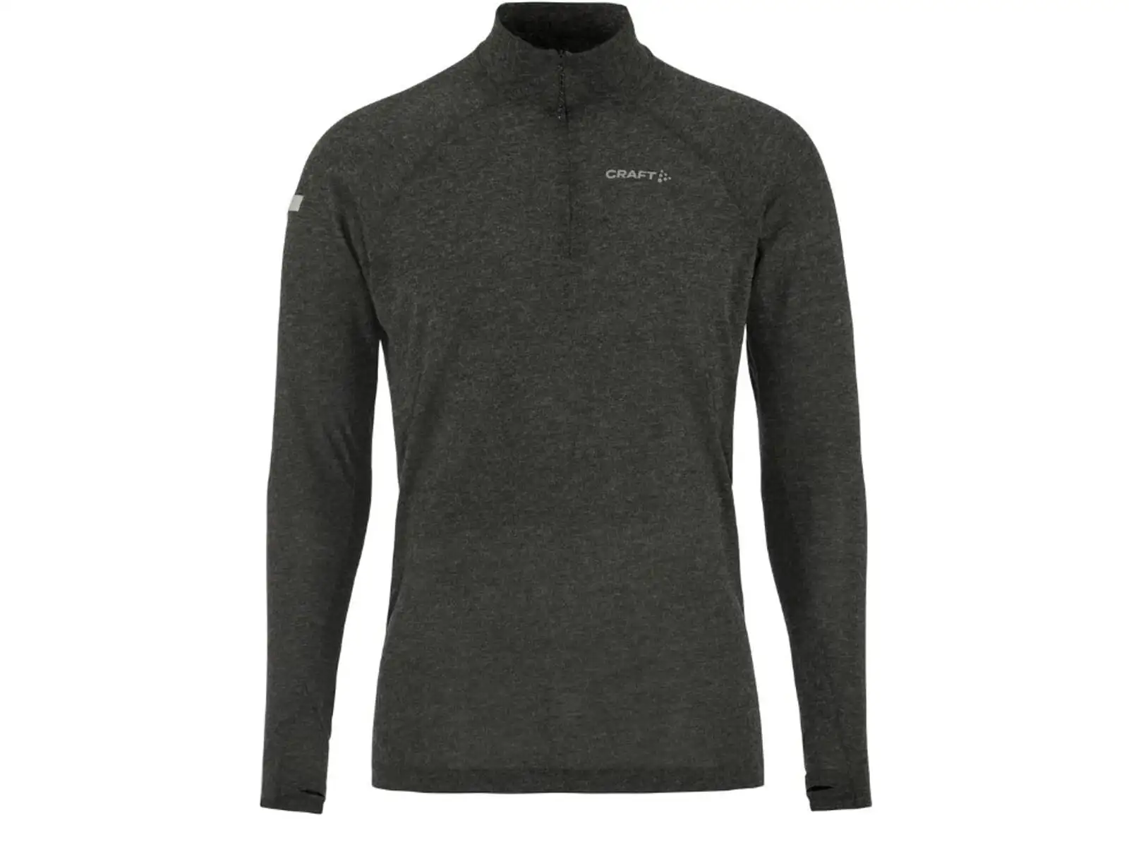 Craft ADV SubZ Wool Herrenlaufshirt Langarm schwarz