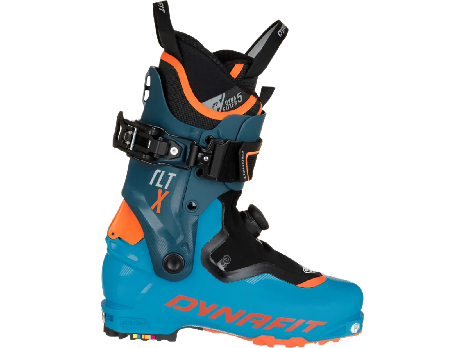 Dynafit TLT X Extra Wide Herren Skitourenschuhe Frost/Orange