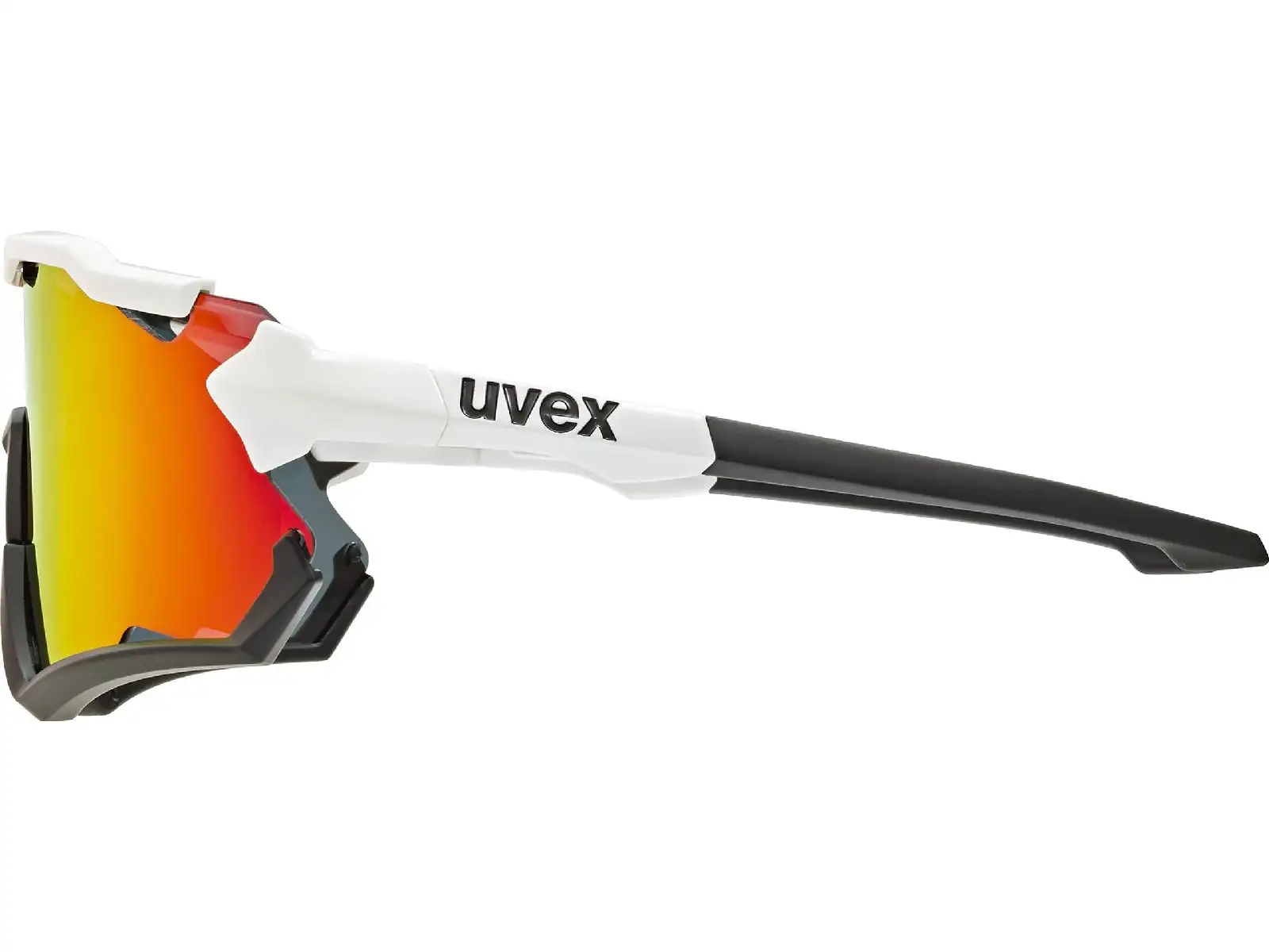 Uvex Sportstyle 228 Brille White Black / Mirror Red UNI