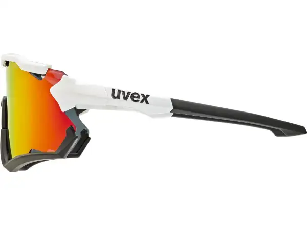 Uvex Sportstyle 228 Brille White Black / Mirror Red UNI