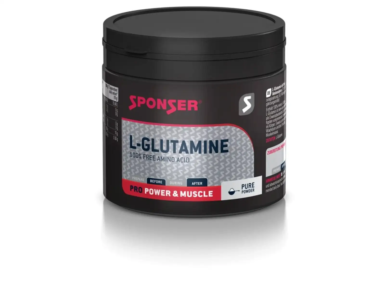 Sponser L-glutamine 100% Pure Glutamin 350 g