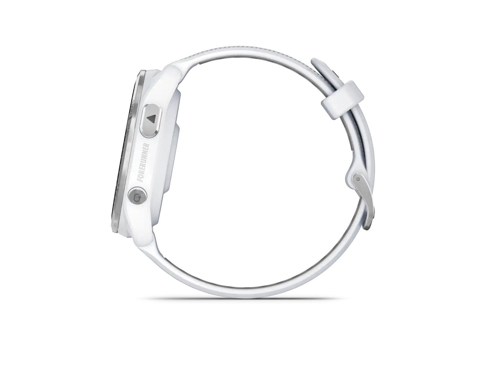 Garmin Forerunner 965 Smartwatch Silber Titan/Weiß