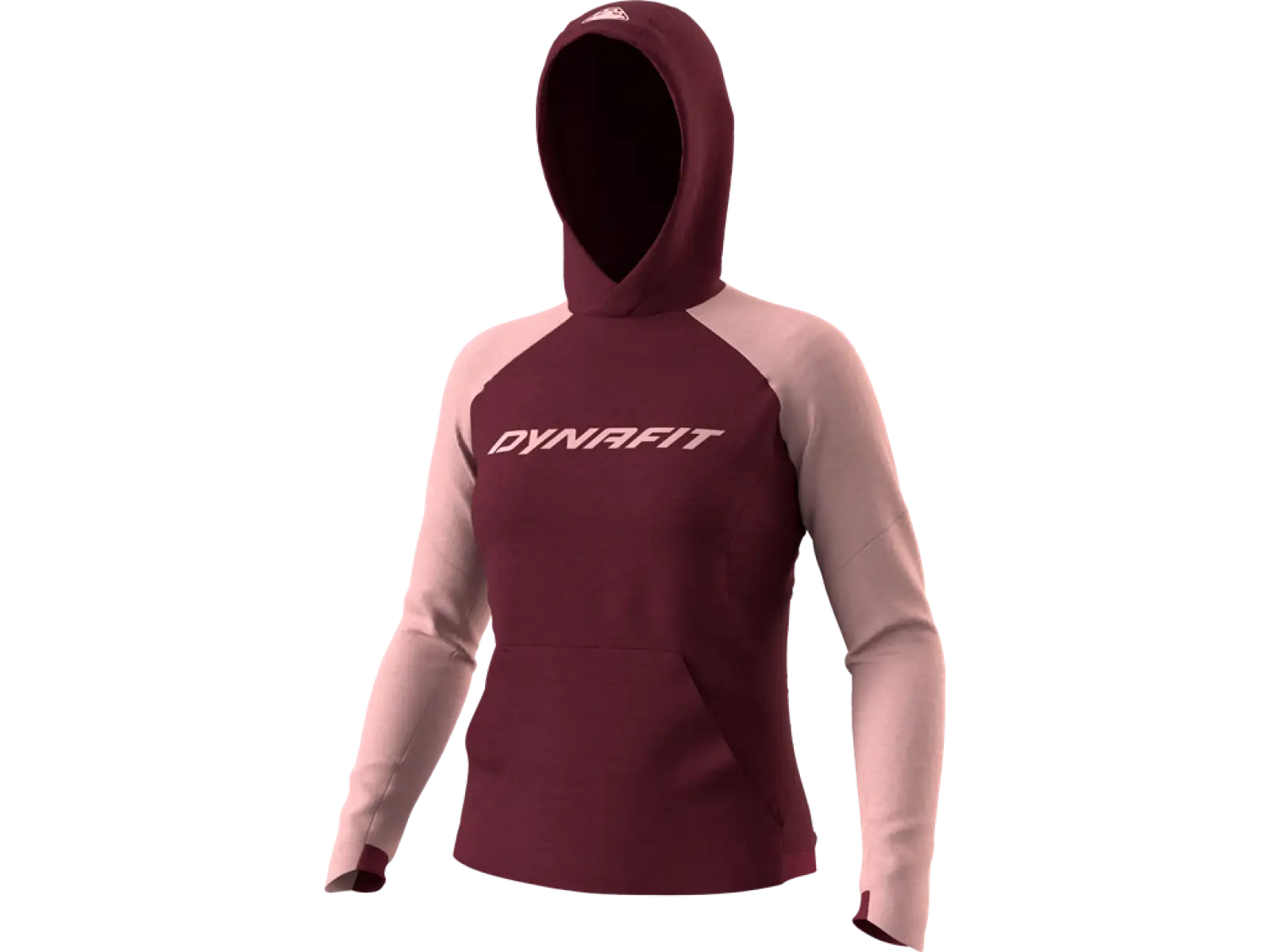 Dynafit 24/7 Polartec Hoody Damenkapuzenpullover Burgundy