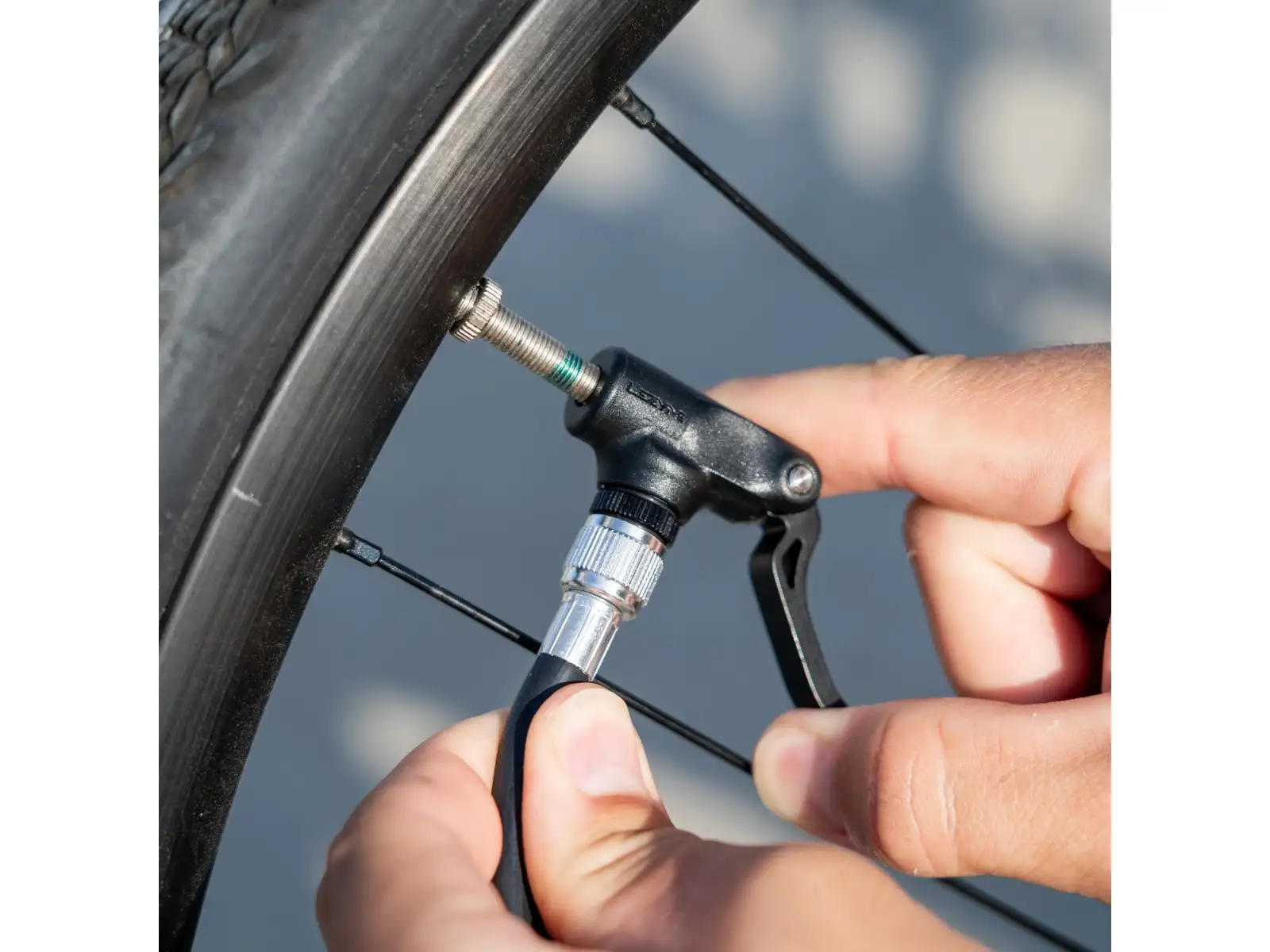 Lezyne Steel Floor Drive 3.5 Presta Werkstattpumpe