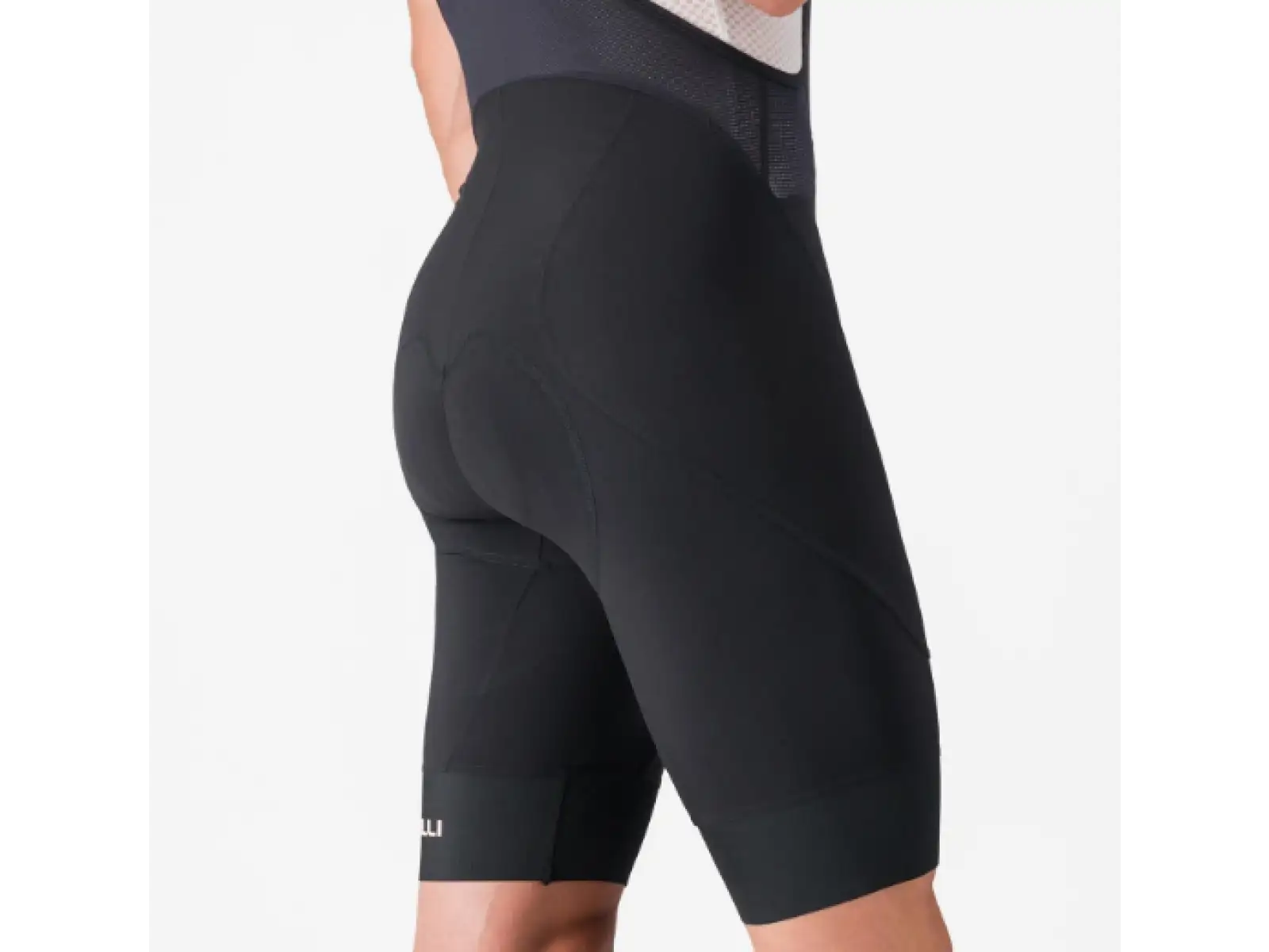 Castelli Endurance 4 Herren-Shorts mit Polster und Trägern schwarz