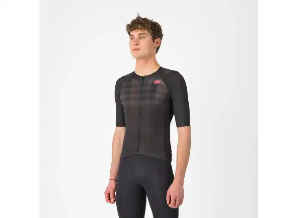 Castelli Aero Race 8S Herren-Trikot Kurzarm Black