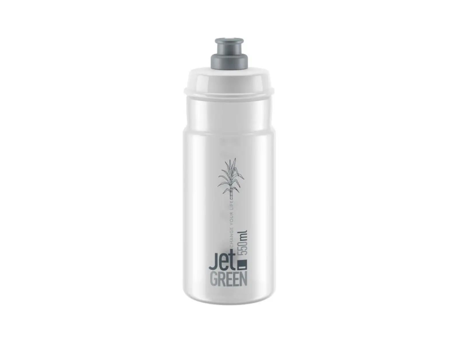 Elite Jet Green 23' Flasche 750 ml klar/grau Logo 750 ml