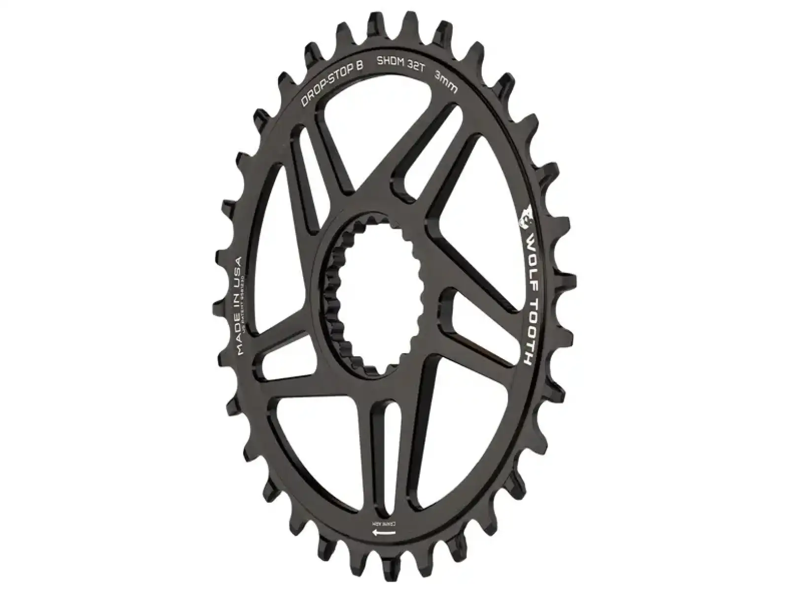 Wolf Tooth Kettenblatt DM für Shimano 12-fach, 34 Zähne