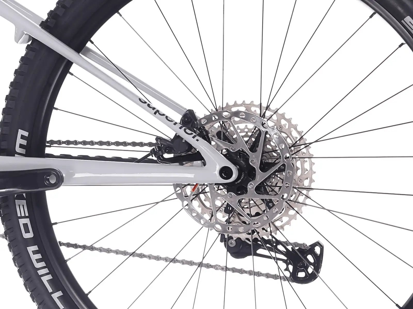 Superior XF 9.6 DC Mountainbike Gloss Grey/Light Grey