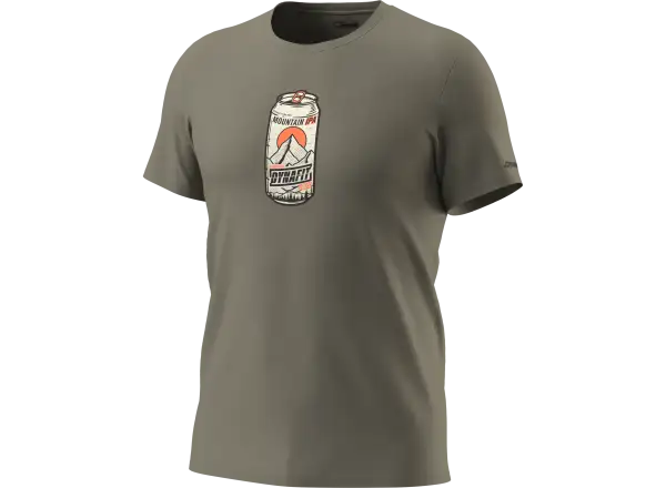 Dynafit Graphic Cotton Herren T-Shirt Kurzarm Fallen Rock/Beer Can