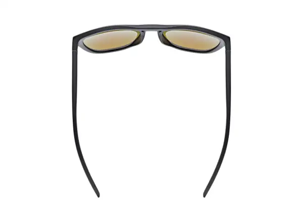 Uvex ESNTL Spirit Brille Black Matt/Mirror Green