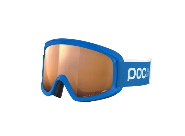 POC POCito Retina Kinder Skibrille Fluoreszierendes blau/Hellorange