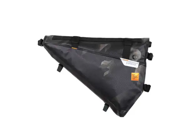 Woho X-Touring Dry Rahmentasche 9 l Cyber-Camo Diamond Schwarz Größe M.