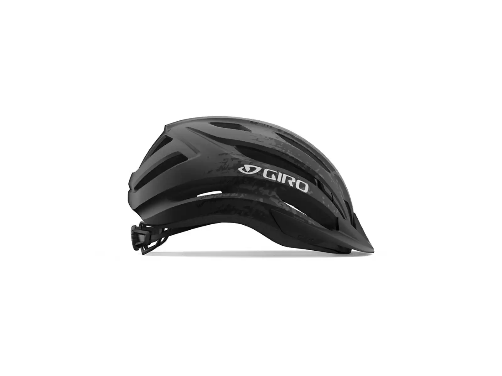 Giro Register II Jugend Kinderhelm Mattschwarz/Weiß