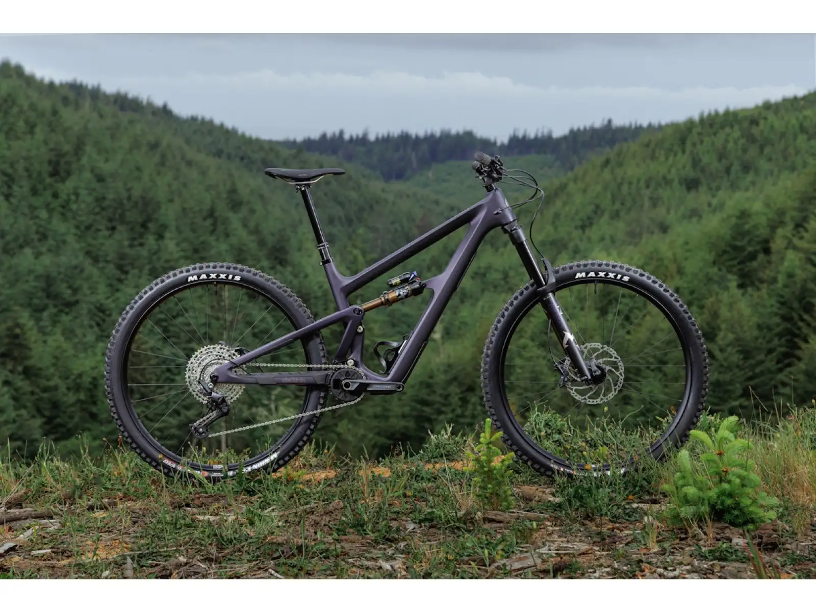 Ibis Ripmo V3 Eagle 90 Mountainbike Heckleberry Purple