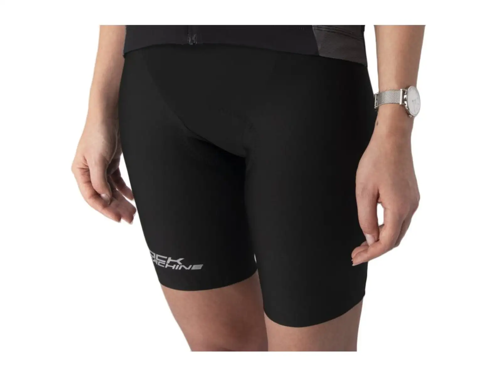 Rock Machine Catherine Pro Damen Fahrradhose mit Polsterung und Latz Schwarz