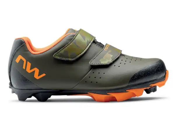 Northwave Origin Junior MTB Kinderschuhe Forest/Orange