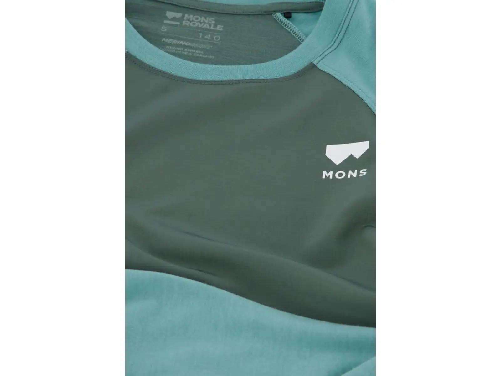 Mons Royale Tarn Merino Shift Wind Damen Langarmshirt salbei/verbrannter salbei