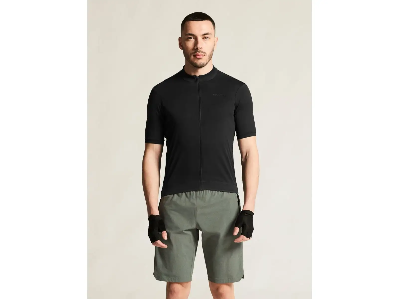 Craft Everyday Herrentrikot Kurzarm schwarz