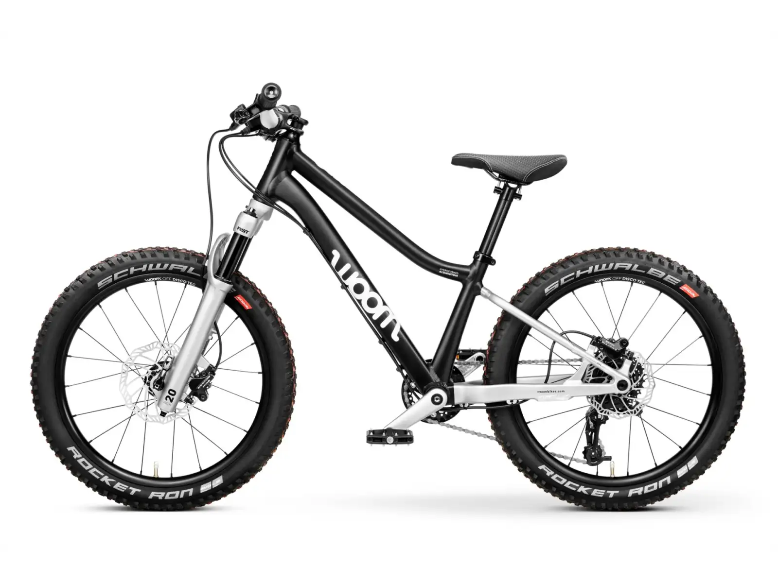 Woom 4 OFF Air Black 20 Kinderfahrrad