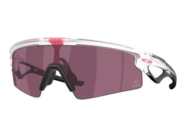 Oakley Sphaera Strike Sportbrille Giro D'Italia Matte Clear/Prizm Road Black