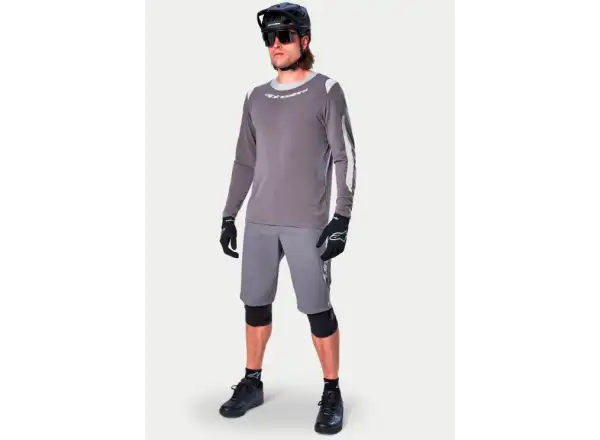Alpinestars A-Dura Dri Wolle Herrentrikot Langarm Dark Grey