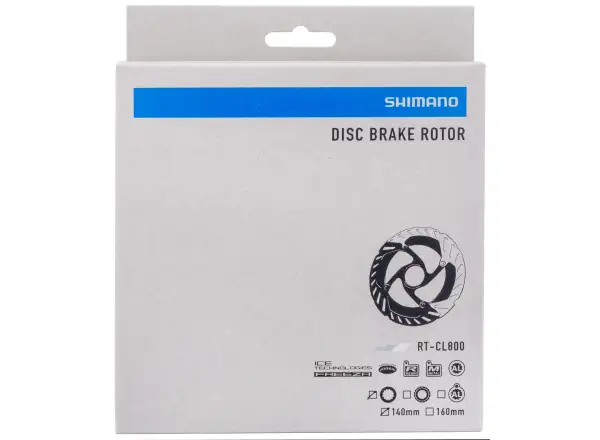 Shimano RT-CL800 Bremsscheibe 203 mm, center lock, Ice Tech, äußerer Lockring