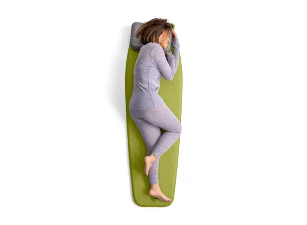 Sea To Summit Camp selbstaufblasende Isomatte Regular Tarragon
