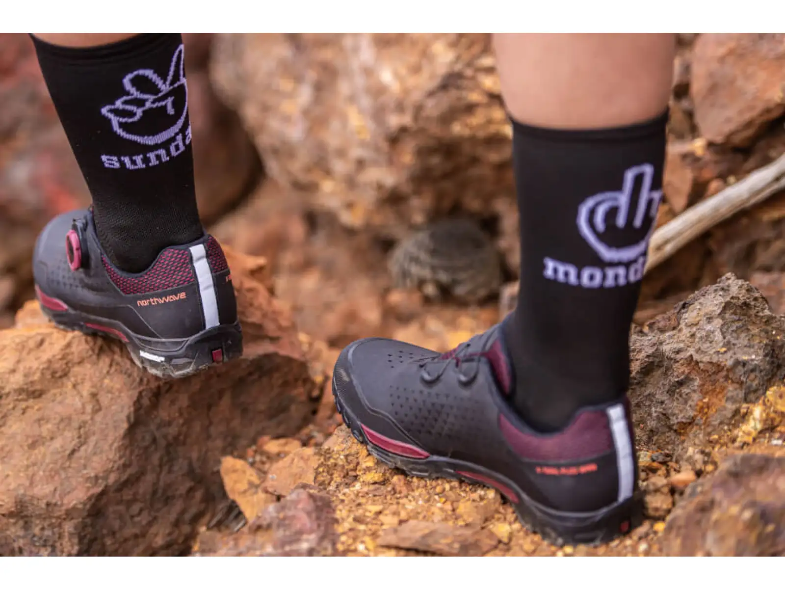 Northwave Sunday Monday Fahrradsocken Black