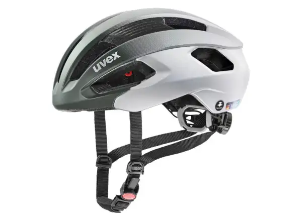 Uvex Rise CC Tocsen Helm Irish Green/Silver Matt