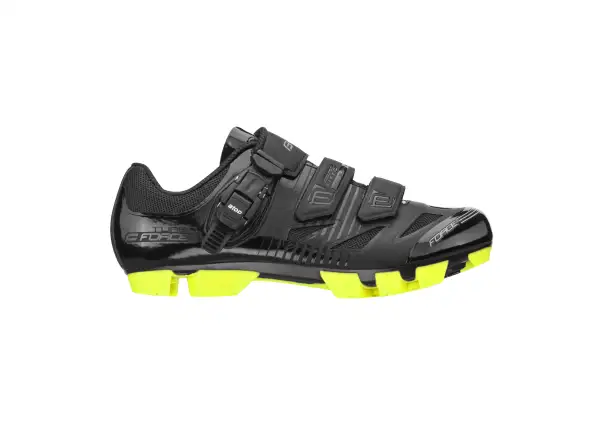 Force Turbo MTB Herren-Fahrradschuhe Schwarz