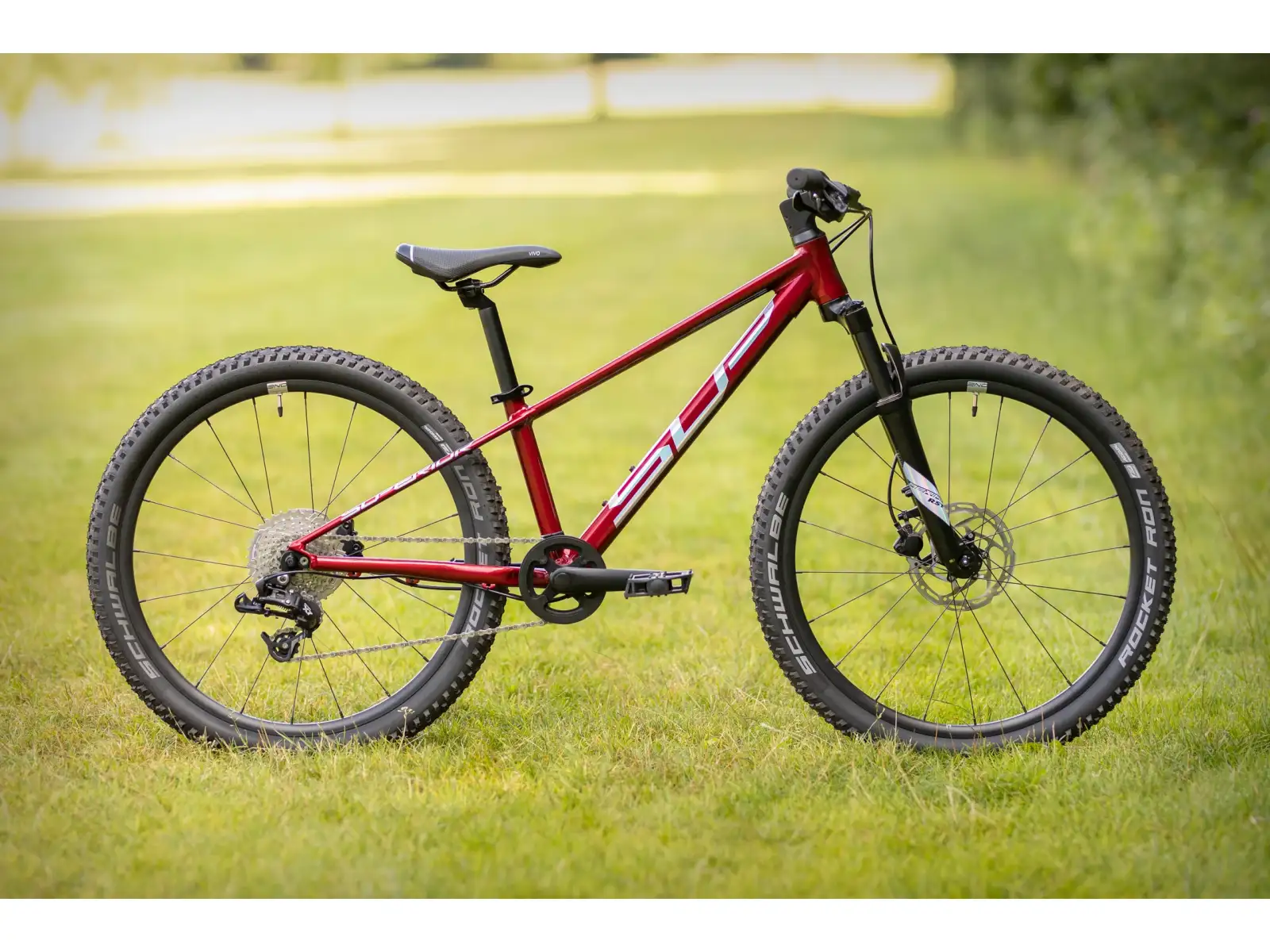 Superior Team 24 Kinder-Mountainbike Gloss Dark Red
