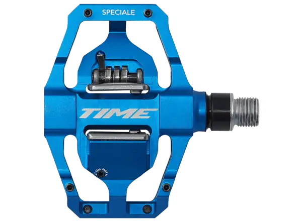 Time Speciale 12 Flat-Pedale blau