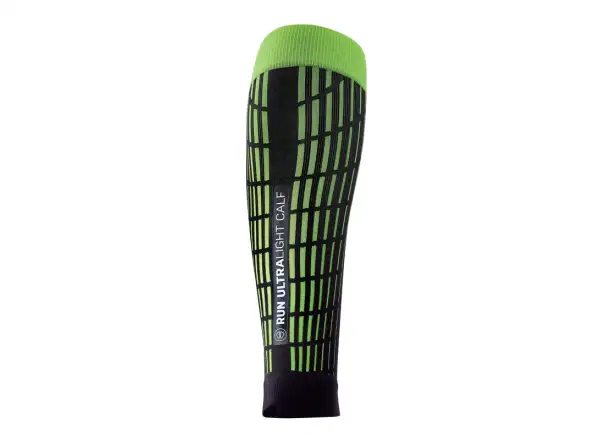 Sidas Ultralight Run Calf Kompressions-Wadenstulpen schwarz-gelb