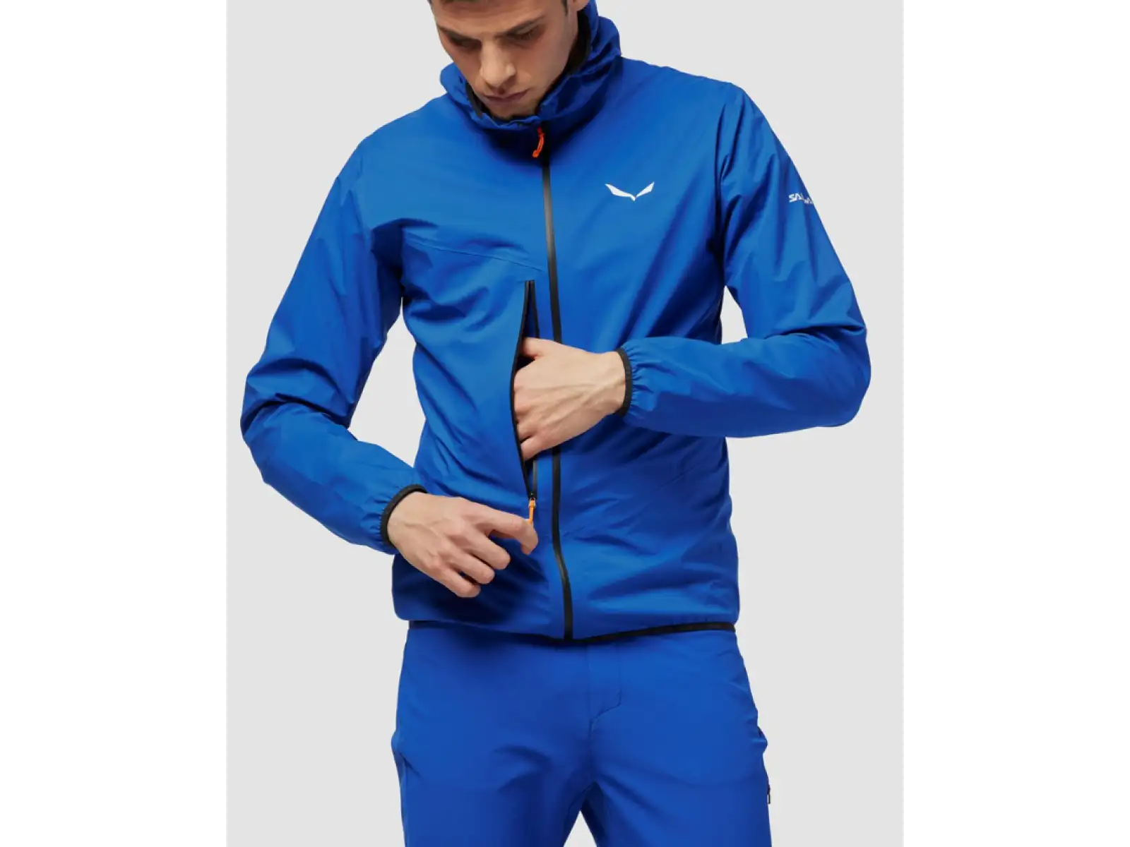 Salewa Agner 2 PTX 3L Herrenjacke – Electric