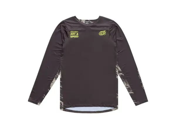 Troy Lee Designs Skyline Elemental Herren Trikot Langarm Dark Earth