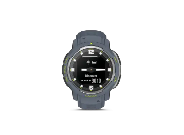 Garmin Instinct Crossover Standard Edition Smartwatch Blue Granite