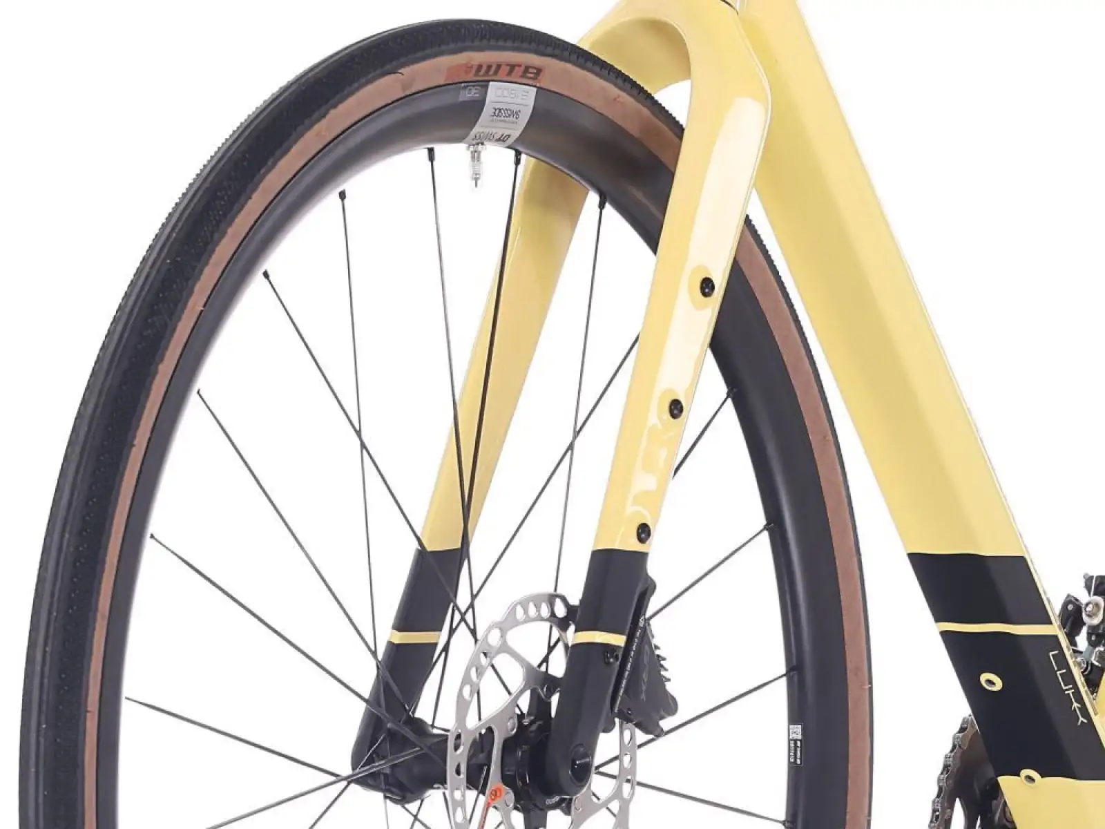 Rock Machine Lukk CR 60 Gravelrad Gloss Sulfur Yellow